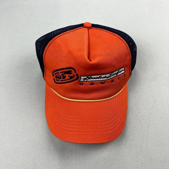 Honolulu Surf Co Hat Cap Snapback Trucker Adjustable Hawaii Beach Island Aloha - Picture 2 of 6